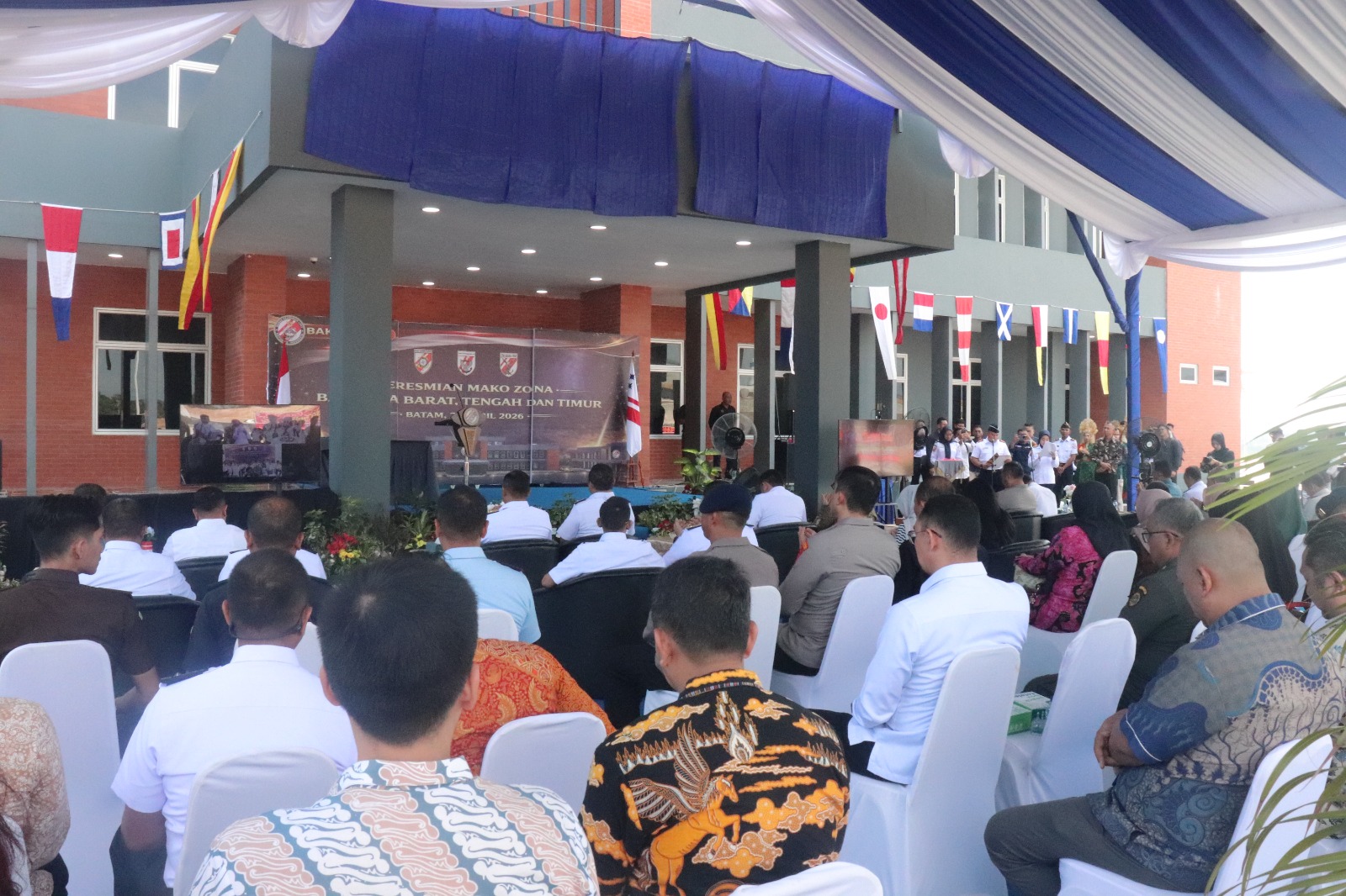 KUNJUNGAN KANTOR BARU BAKAMLA
